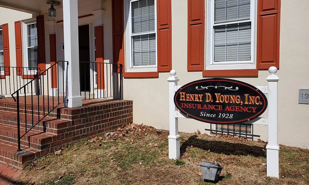 Blog - Henry D Young, Inc. Insurance Agency Office Location in Salem, New Jersey with a Sign Saying Since 1928 Outside on Nice Day